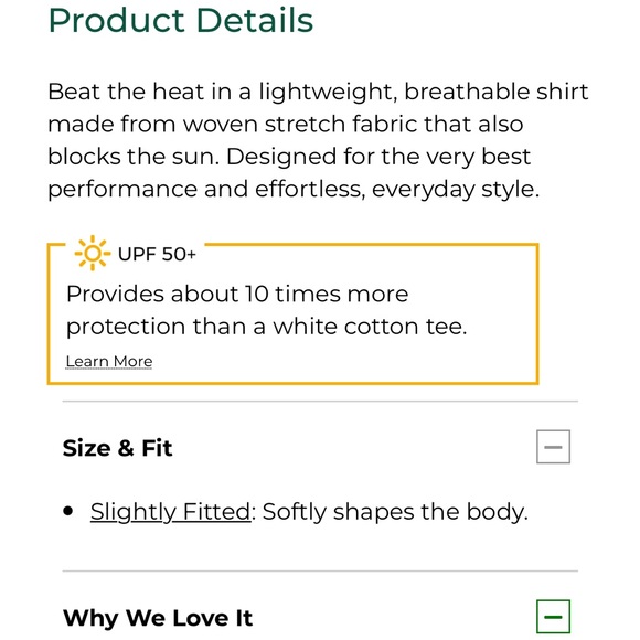 L.L. Bean SunSmart Cool Weave Short Sleeve Shirt in Russet Clay/Sea Green - Picture 4 of 11